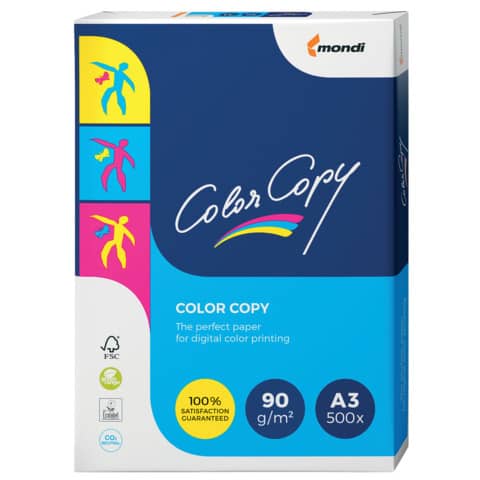 Carta per fotocopie Color Copy 90 g/m² A3 risma da 500 ff - 180084933